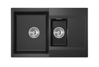 Мойка кухонная Granula 7808, ЧЁРНЫЙ